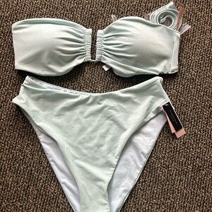 NWT large top M bottom Victoria secret bikini